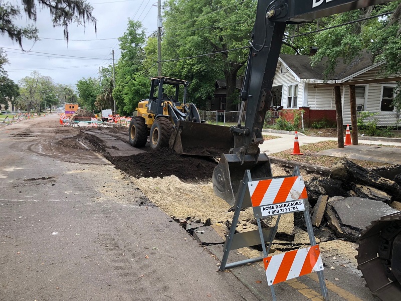 Pearl St N Emergency Sewer Improvement Project - Construction